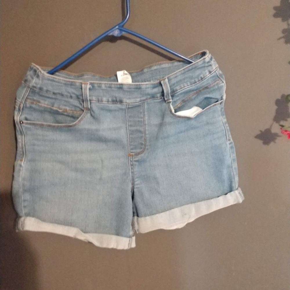 Time and Tru Jean Shorts